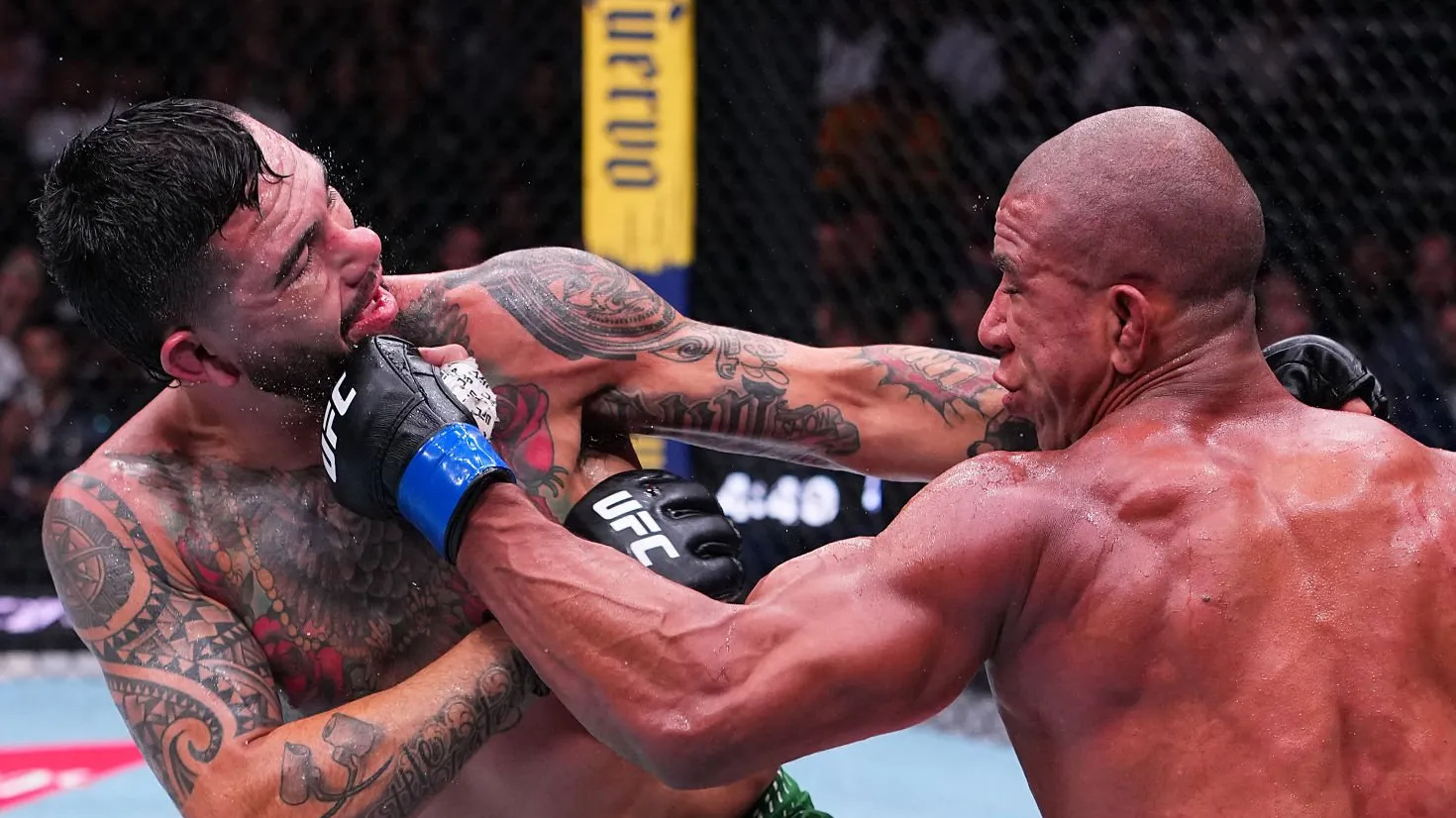 Gregory Rodrigues appelle Dricus Du Plessis après sa victoire contre Hernandez