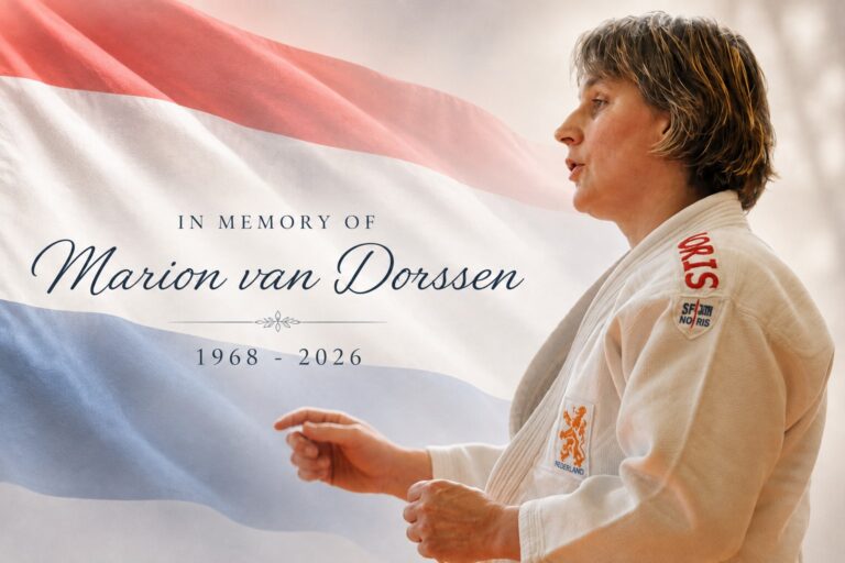 Marion van Dorssen se souvient comme l&rsquo;une des pionnières du judo féminin néerlandais