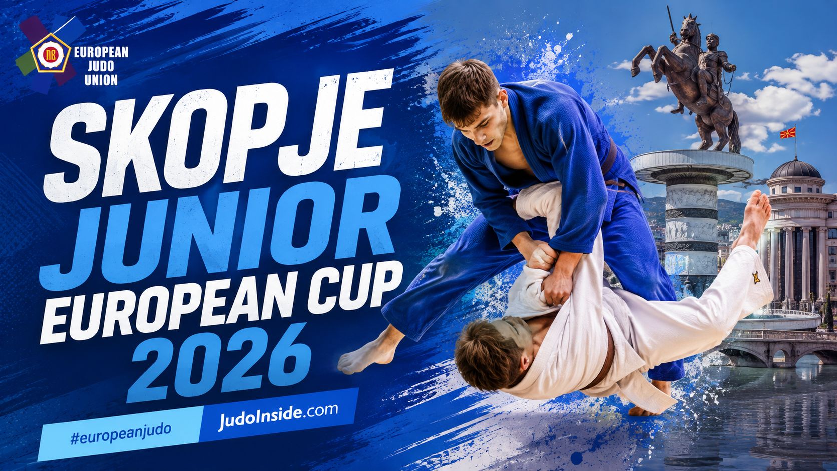 Skopje accueille 317 juniors pour un week-end majeur de Coupe d'Europe