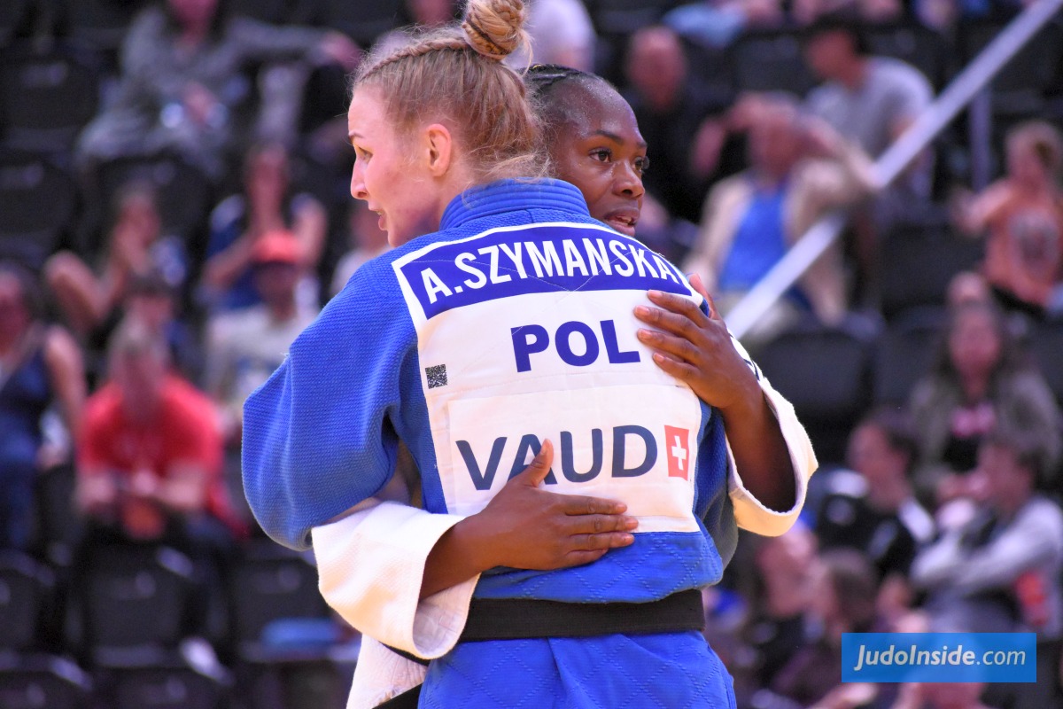Szymanska spoils Agbegnenou’s return and Germany secures U70kg final