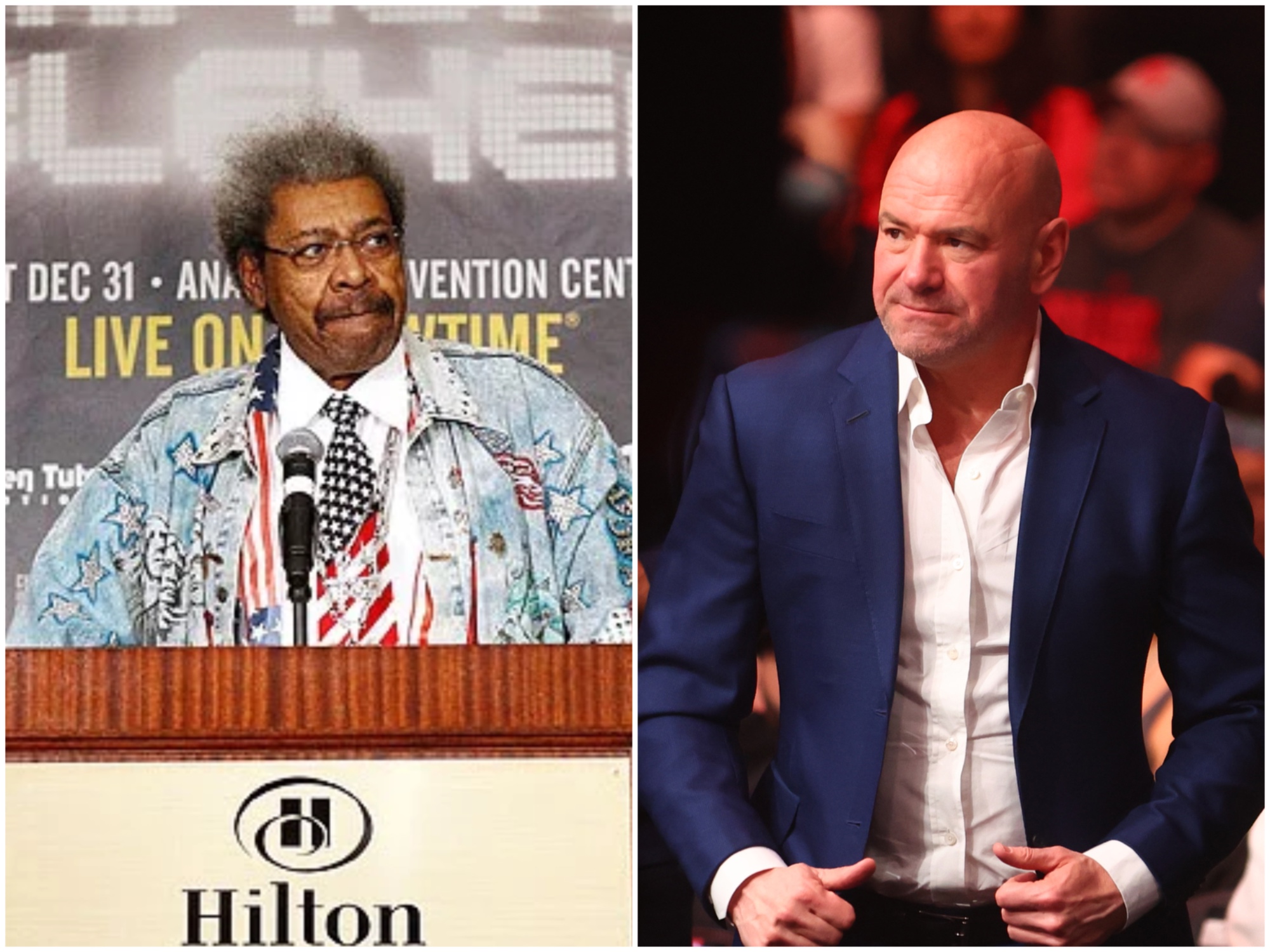 Don King envoie une lettre de cessation et d'abstention à Zuffa Boxing, Dana White répond