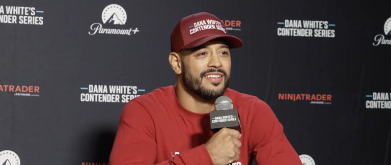 Un combattant remporte un contrat UFC avec la victoire du DWCS, puis épouse immédiatement sa fiancée