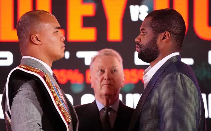 Semaine de combat revanche Dubois contre Wardley Heavyweight