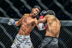 Yuki Yoza contre Nabil Anane à ONE SAMURAI 4 13