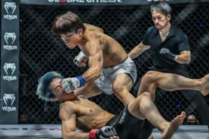 Yu Takeuchi contre Ryoto Nishiyama à ONE SAMURAI 4 8