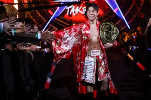 Cérémonie de retraite de Takeru à ONE SAMURAI 4 11
