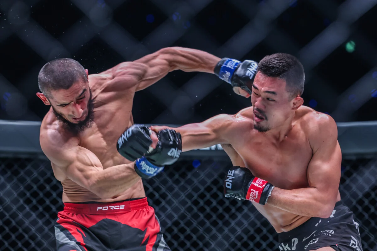 Christian Lee tague Alibeg Rasulov à ONE 173 
