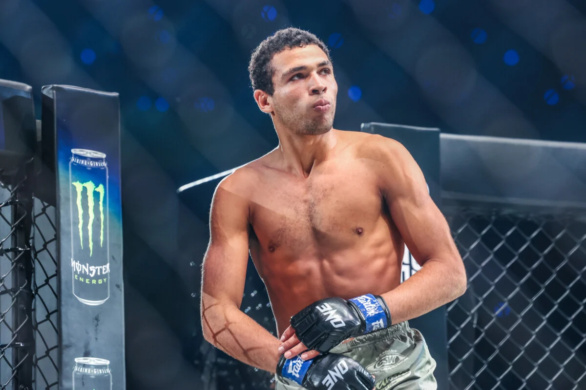 Tye Ruotolo avant son combat contre Shozo Isojima
